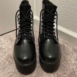 JEFFREY CAMPBELL “fog” platform boots